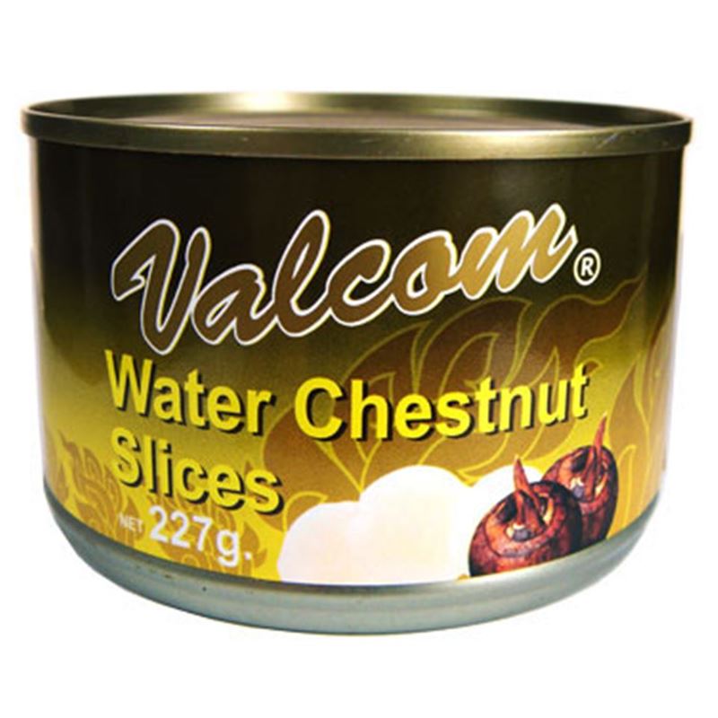 Valcom – Water Chestnut Sliced 227g
