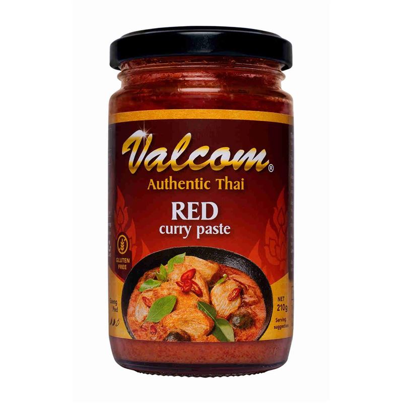 Valcom – Curry Paste Red 210g