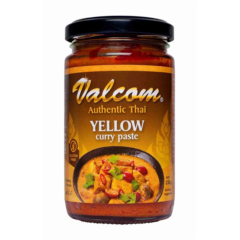 Valcom – Curry Paste Yellow 230g