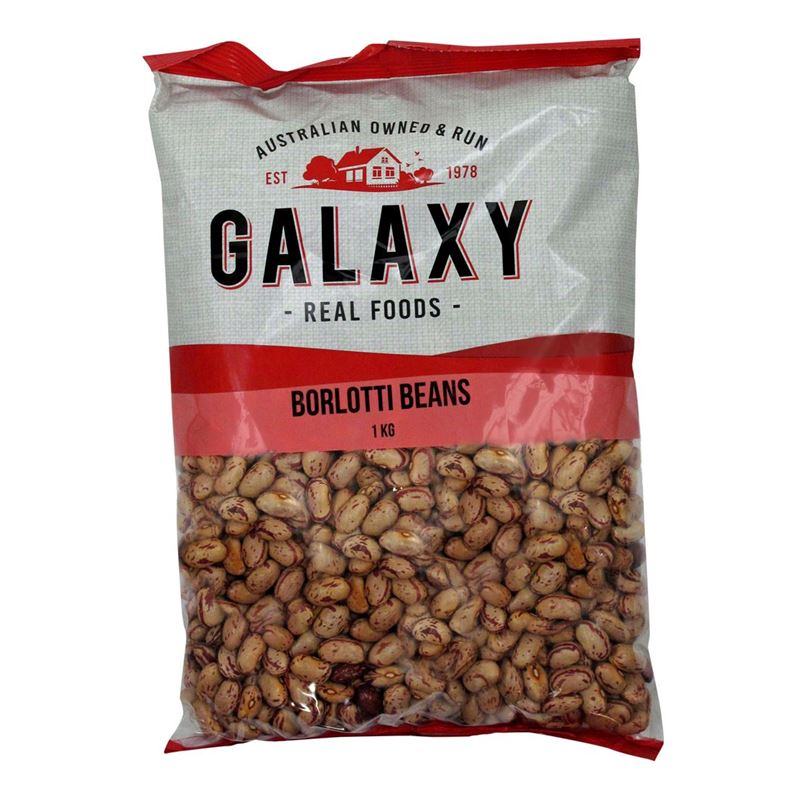 Galaxy – Borlotti (Cranberry) Beans Canada 1kg
