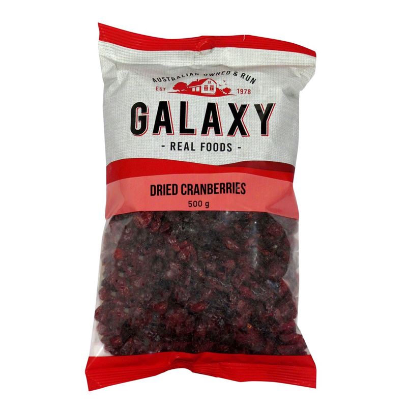 Galaxy – Dried Cranberries 500g