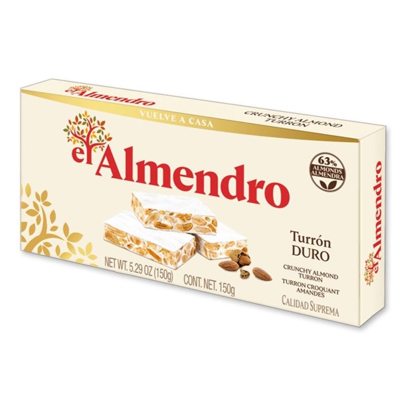 El Almendro – Crunchy Almond Turron 150g