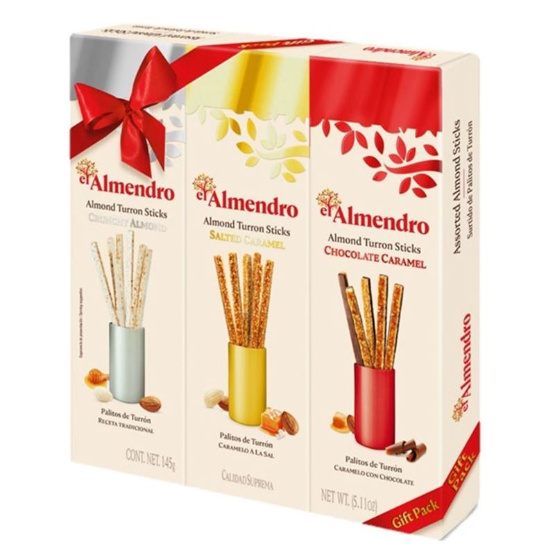 El Almendro –  Turron Sticks Gift Pack 145g (Product of Spain)