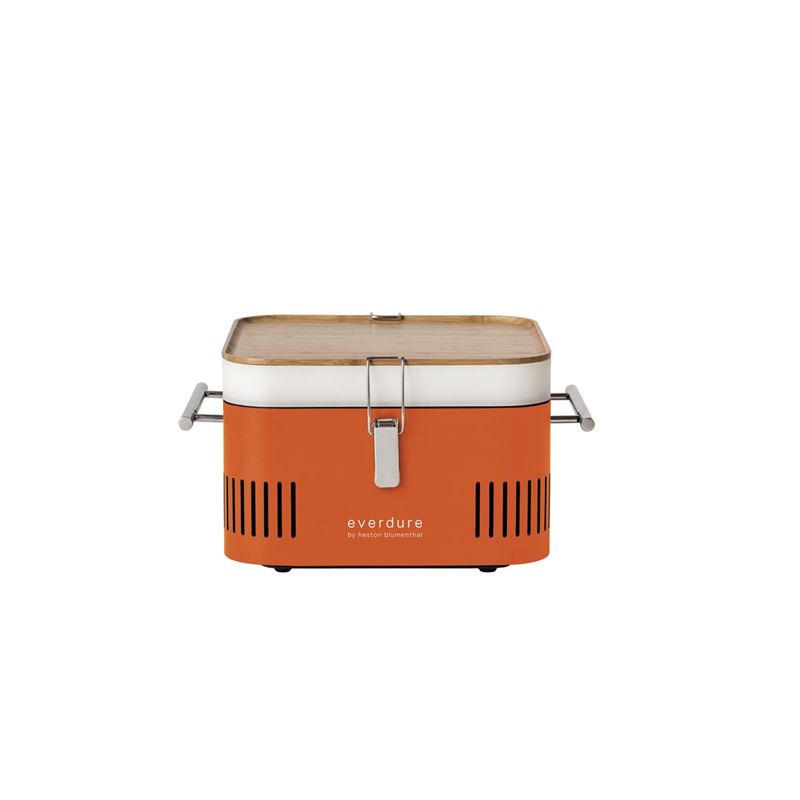 Everdure by Heston Blumenthal – Cube Charcoal Portable BBQ Orange