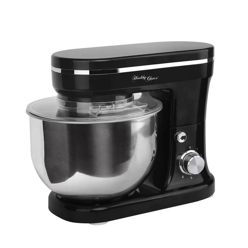 Lenoxx – Healthy Choice Stand Mixer with Bowl, Whisk and Beater Black