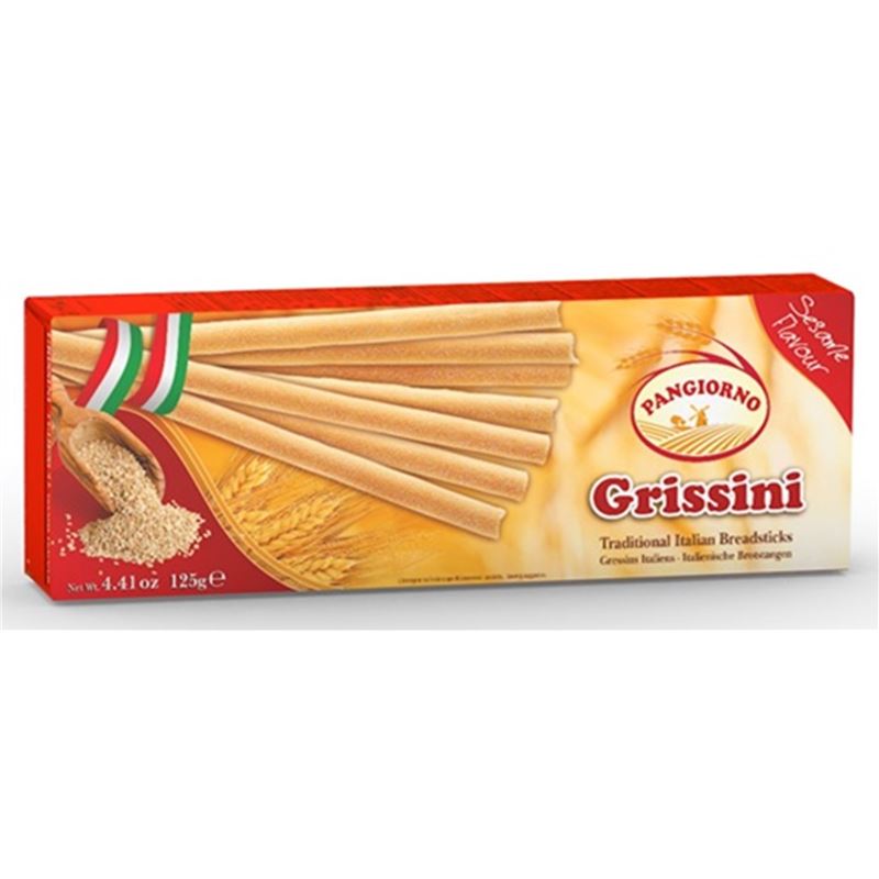 Pangiorno – Grissin Sesame 125g (Made in Italy)