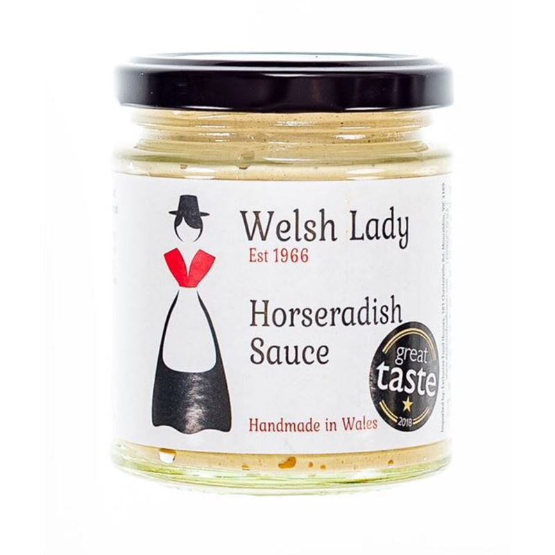 Welsh Lady – Horseradish Sauce 175g (Made in the U.K)