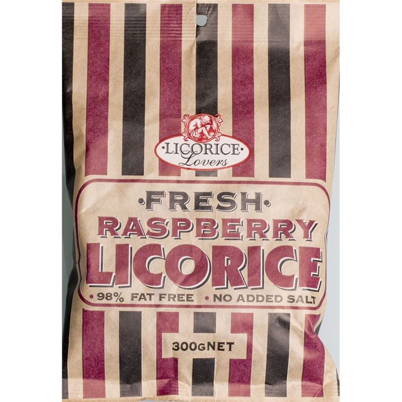 Licorice Lovers – Fresh Licorice Raspberry 300g
