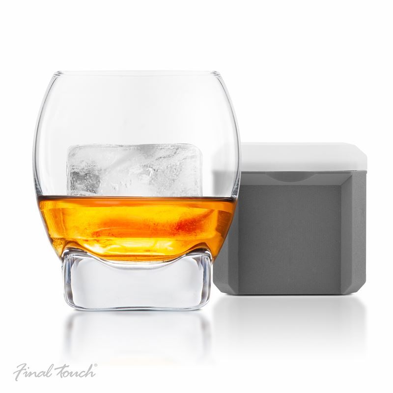 Final Touch – Colossal Ice Cube Whisky Glass
