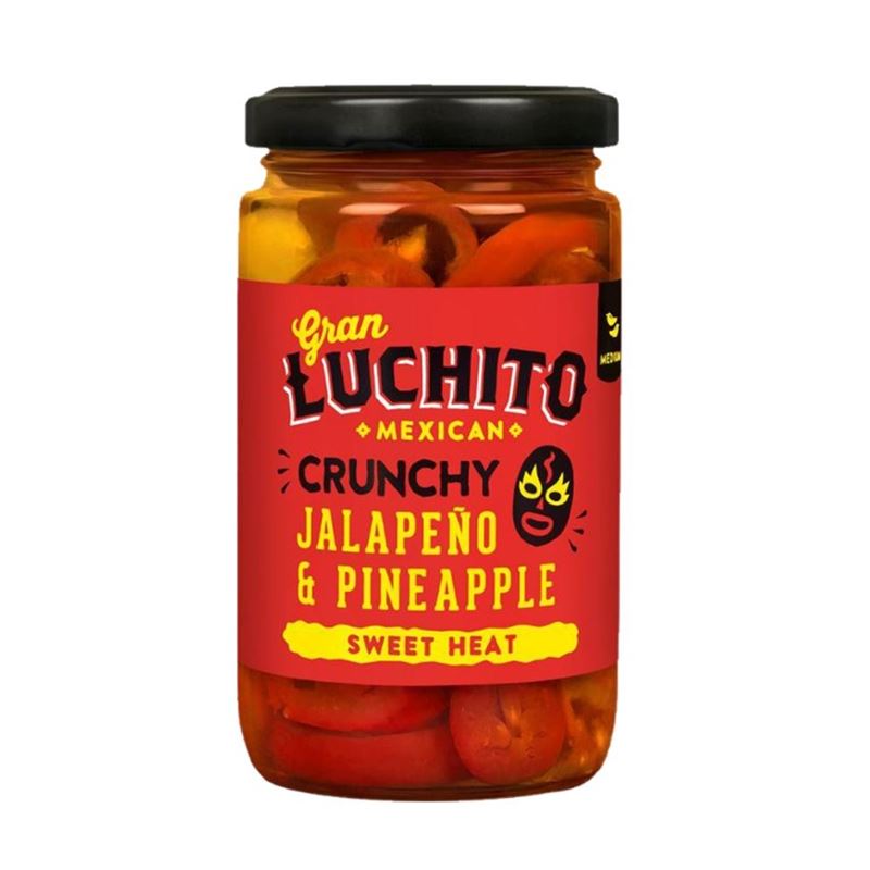 Gran Luchito – Crunchy Jalapeno & Pineapple 215g