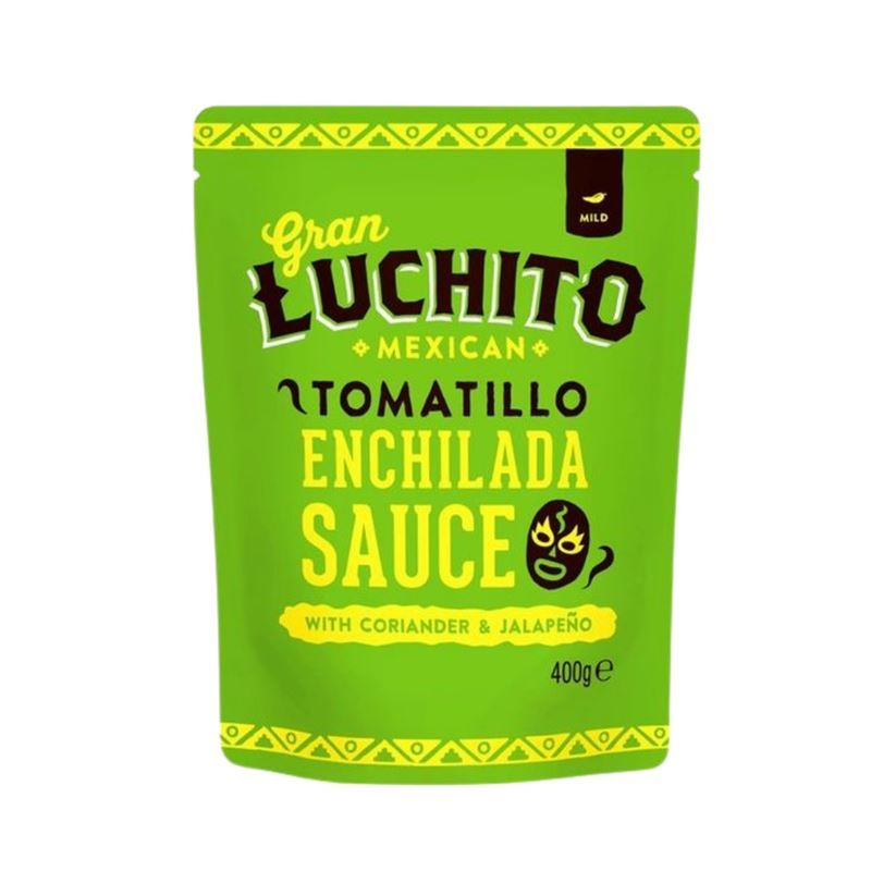 Gran Luchito – Tomatillo Enchilada Sauce Pouch 400g