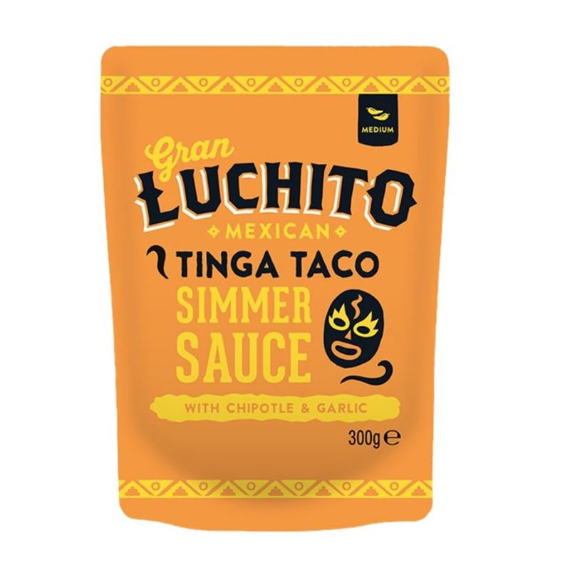Gran Luchito – Tinga Taco Simmer Sauce Pouch 300g