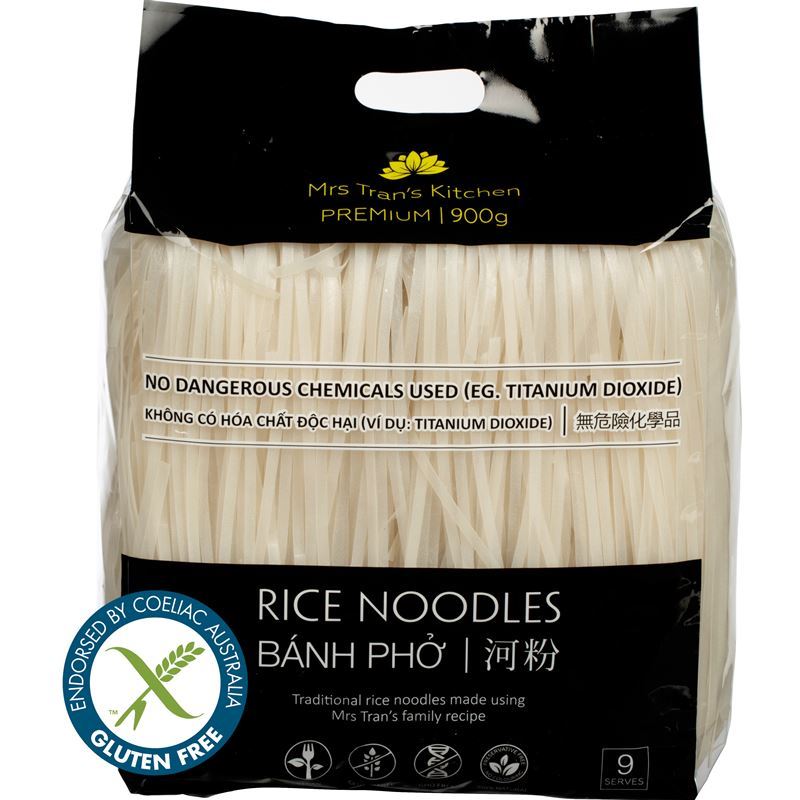 Mrs Tran’s Kitchen – Flat Rice Noodles 900g