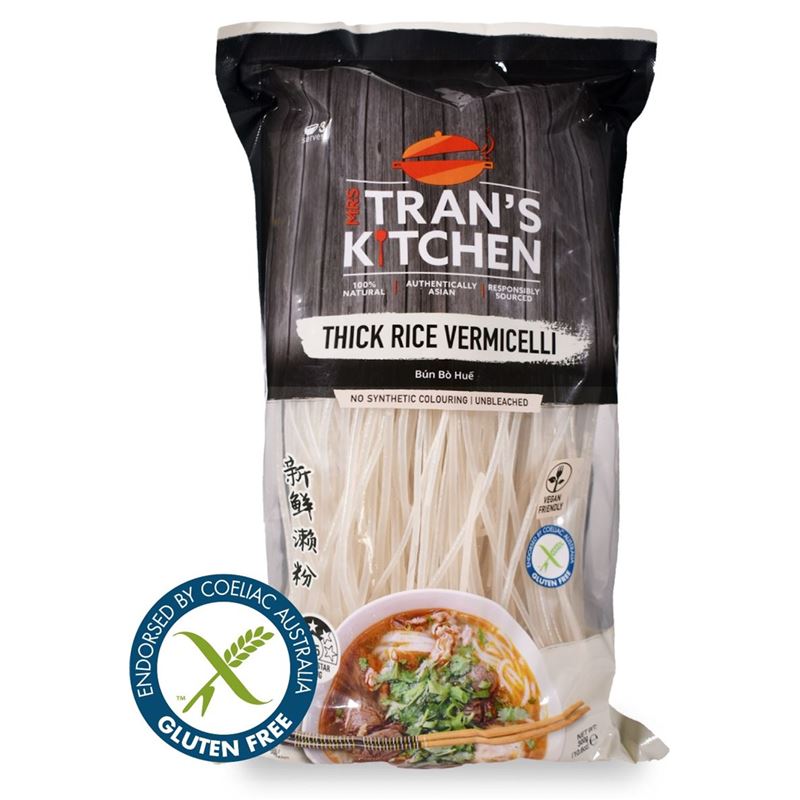 Mrs Tran’s Kitchen – Thick Rice Vermicelli 300g
