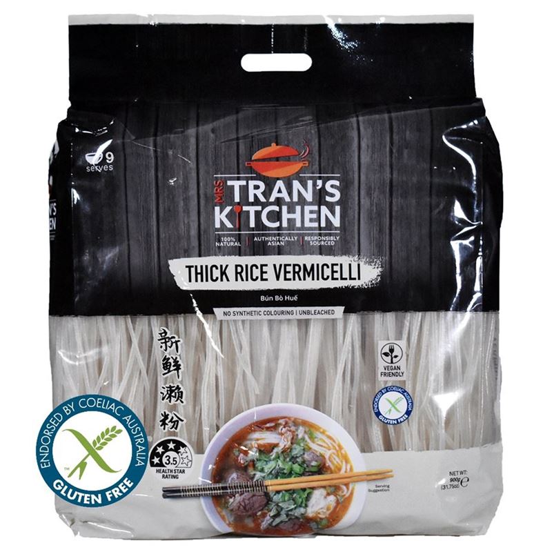Mrs Tran’s Kitchen – Thick Rice Vermicelli 900g
