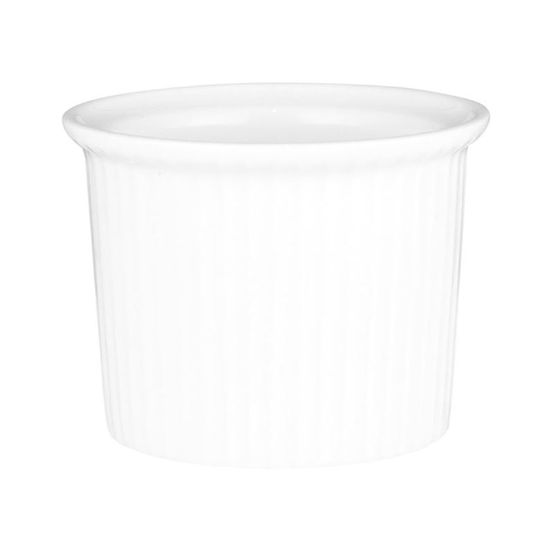 Wilkie Brothers – Cuisine New Bone Porcelain Mousse Dish 7x5cm 100ml  White