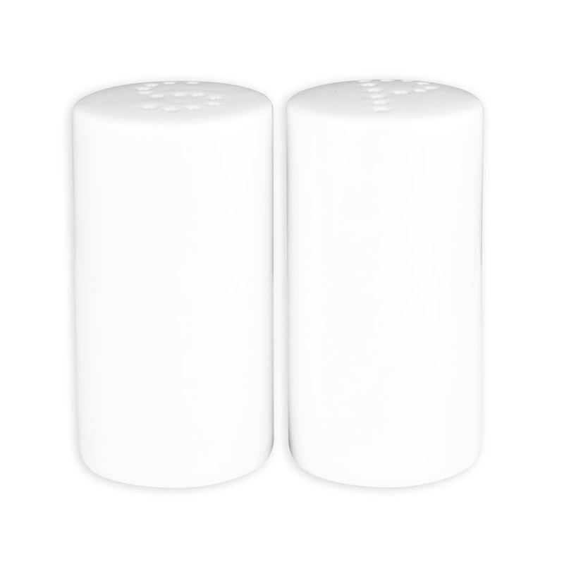 Wilkie Brothers – Cuisine New Bone Porcelain Salt and Pepper Shaker Set 8x4cm White