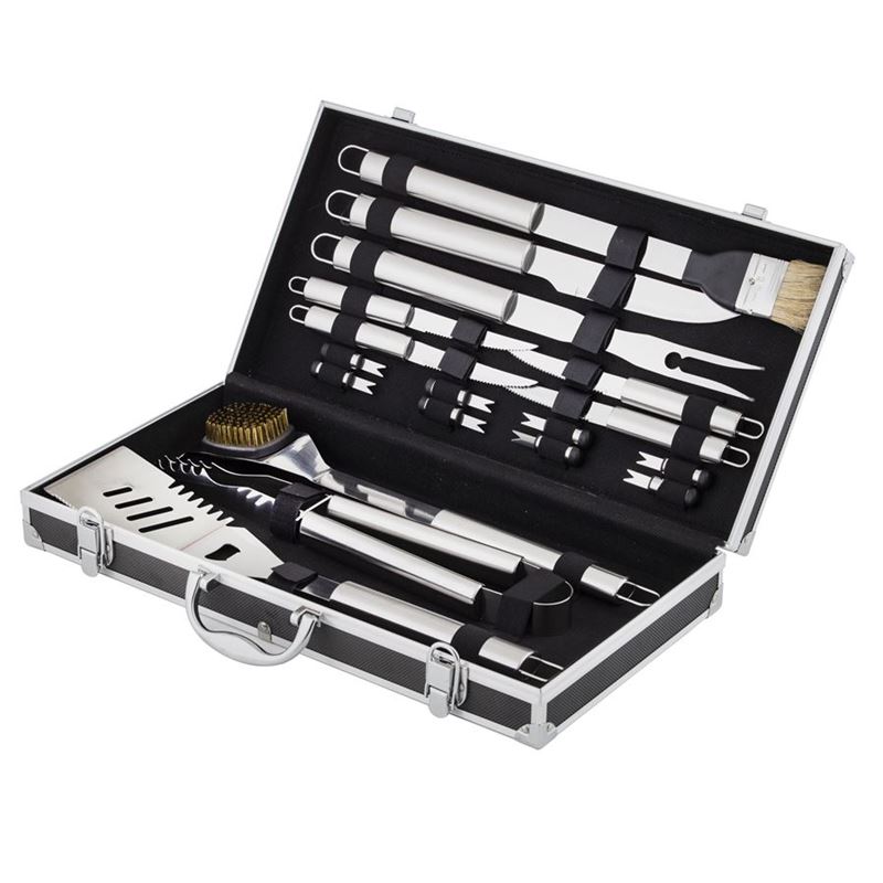 Maverick – BBQ Tool Set with Aluminium Case 18pc