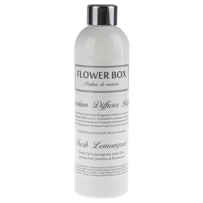Flower Box – Fresh Lemongrass Premium Diffuser Refill 300ml