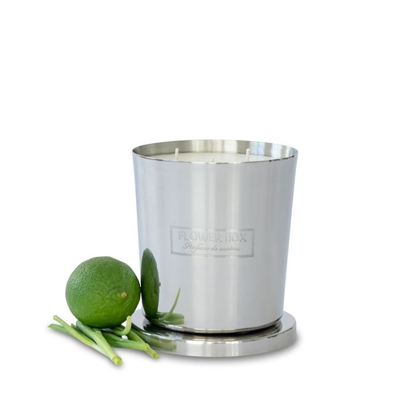 Flower Box – Fresh Lemongrass Hallmark Candle 1000g