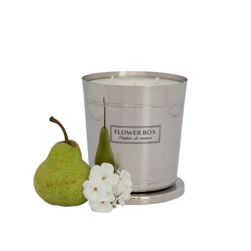 Flower Box – Flowers & Pear Hallmark Candle 1000g