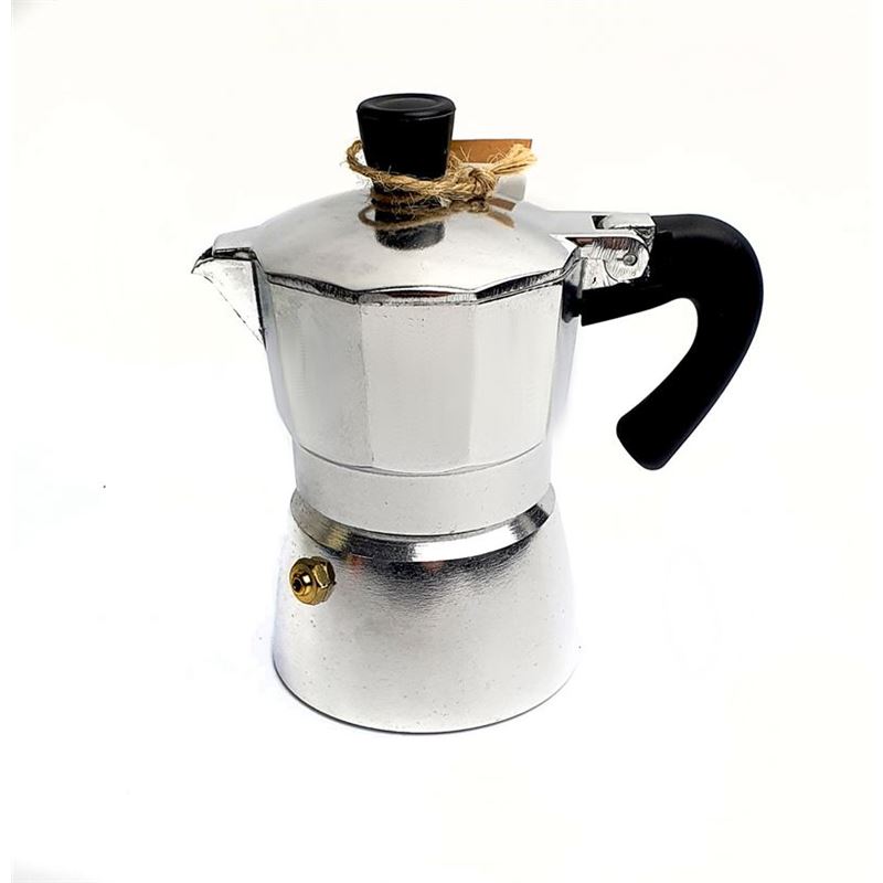 Coffee Culture – Silver Stove Top Espresso Coffee Maker 1 Cup