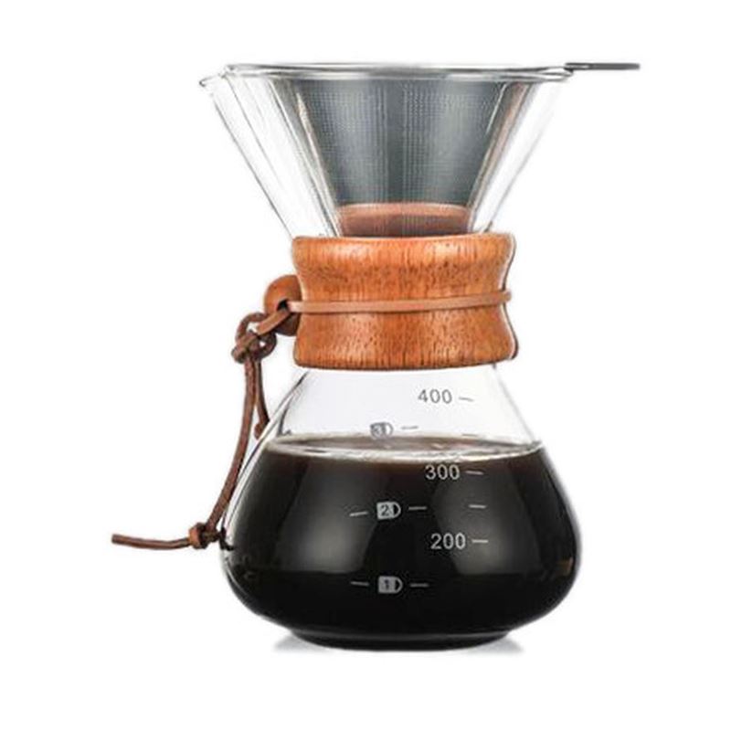 Coffee Culture – Coffee Pour Over 400ml with Wooden Sleeve