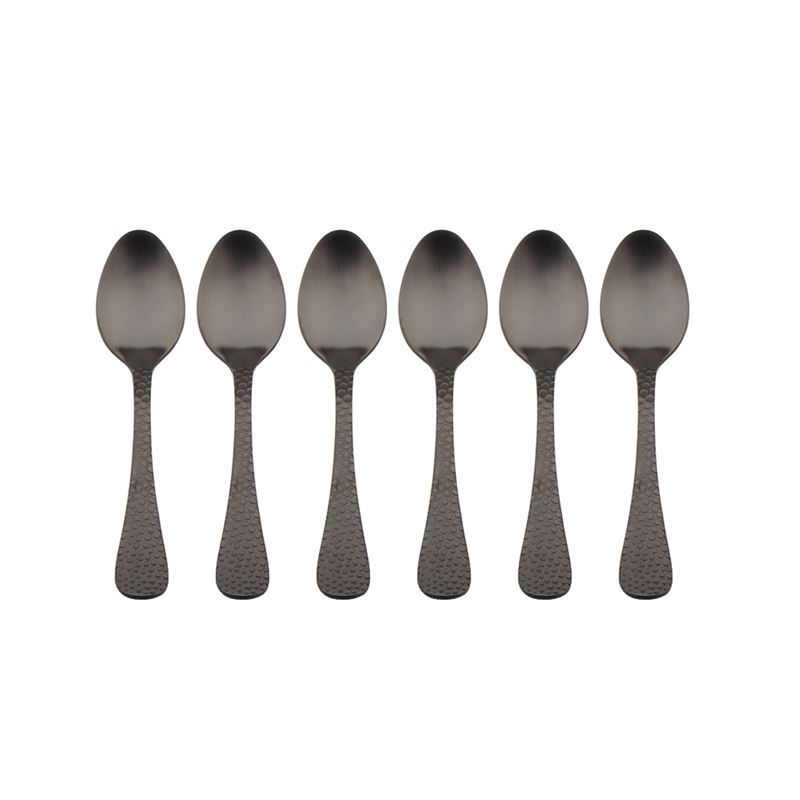 Coffee Culture – Satin Black Tea Spoons Set of 6