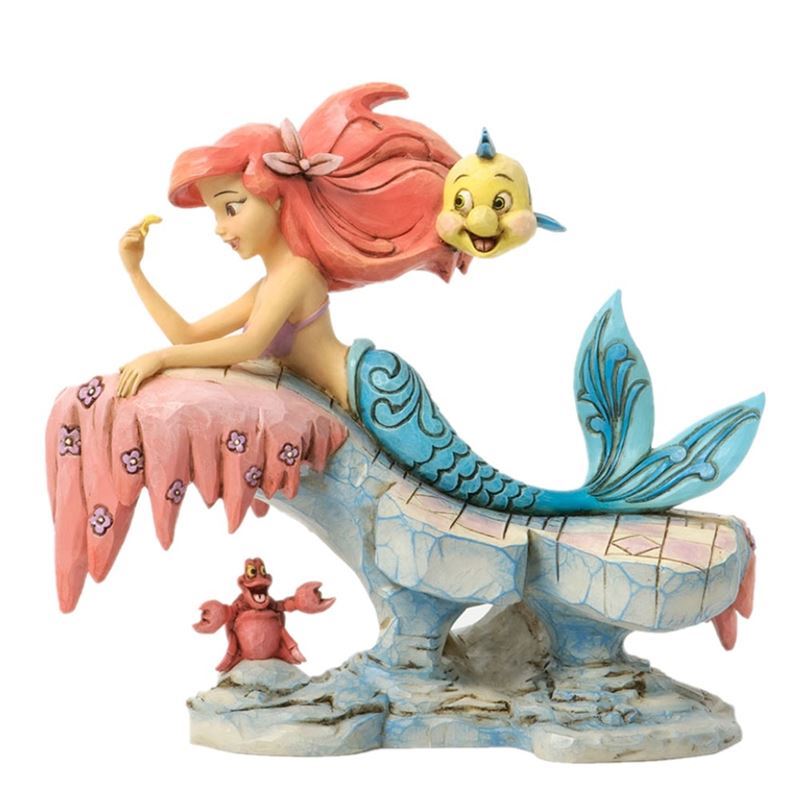 Disney Traditions – Little Mermaid on Rock 15cm
