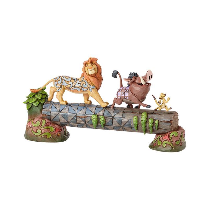 Disney Traditions – Simba, Timon & Pumba Carefree Camaraderia 19cm