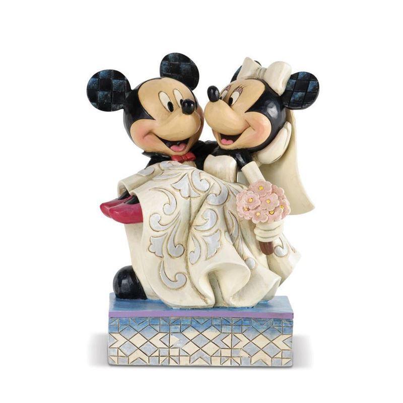 Disney Traditions – Mickey & Minnie Wedding Congratulations 16.5cm