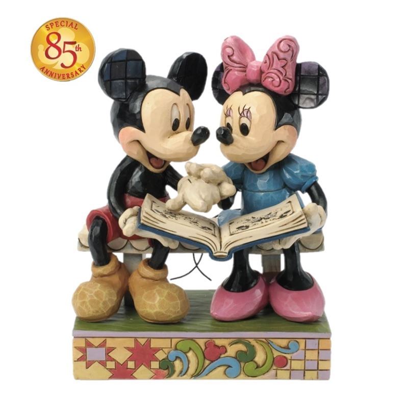 Disney Traditions – Mickey & Minnie 85th Anniversary Sharing Memories 16.5cm