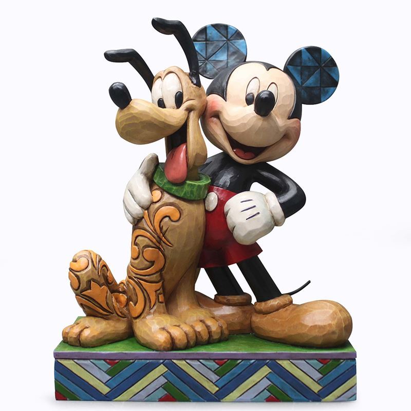 Disney Traditions – Mickey & Pluto Best Pals 15cm