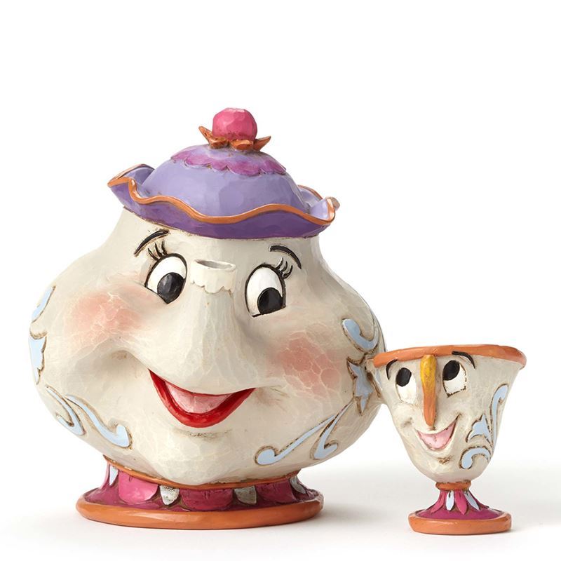 Disney Traditions – Beauty & The Beast Mrs Potts & Chip a Mother’s Love 10.5cm