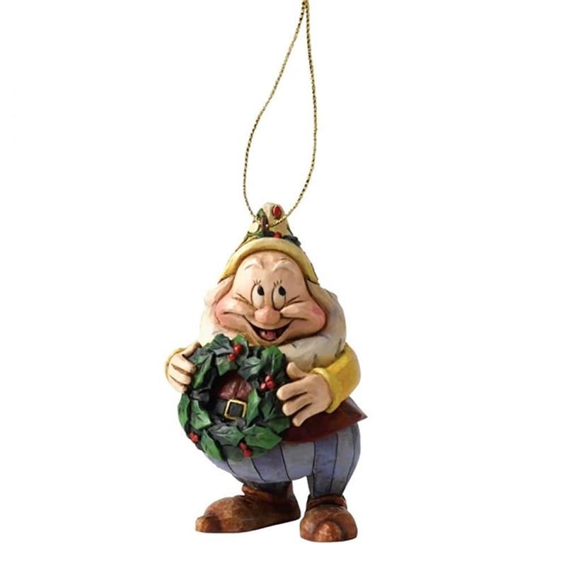 Disney Traditions – Snow White & The Seven Dwarfs 7cm Hanging Ornament Happy