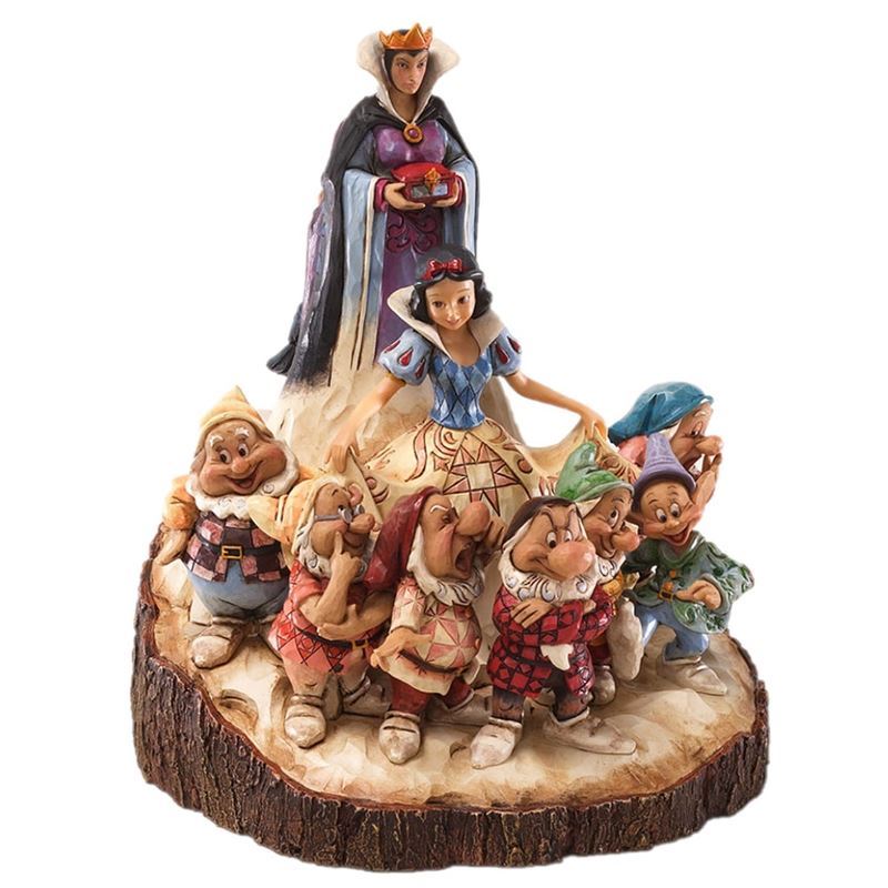 Disney Traditions – Snow White & The Seven Dwarfs The One That Started Them All Carved by Heart 20cm