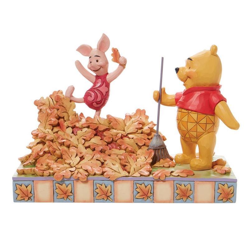 Disney Traditions – Winnie the Pooh & Friends Jumping into Fall 13.8cm