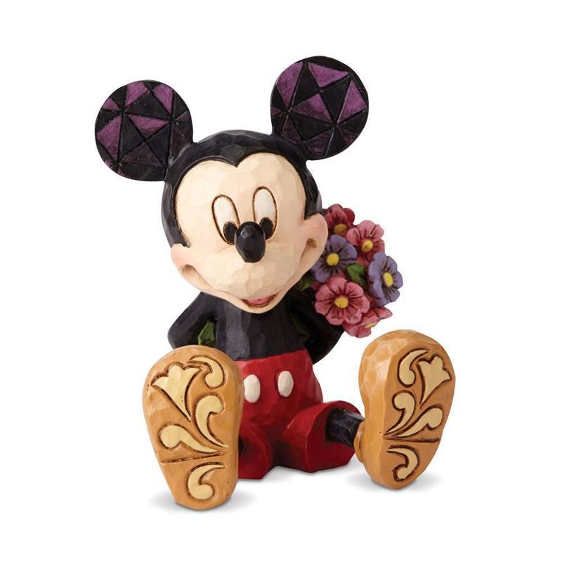 Disney Traditions – Mini Mickey Mouse with Flowers 7cm