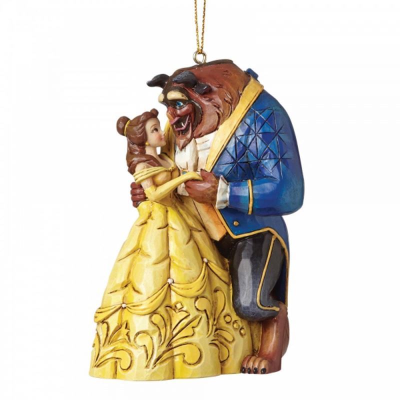 Disney Traditions – Beauty & The Beast Hanging Ornament 10cm