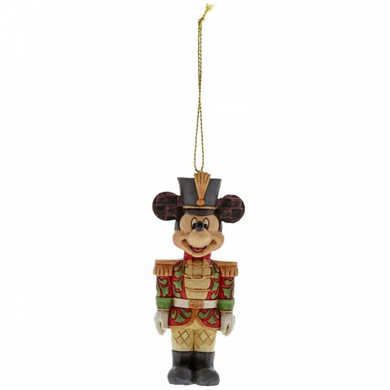 Disney Traditions – Mickey Mouse Hanging Ornament Nutcracker 9cm