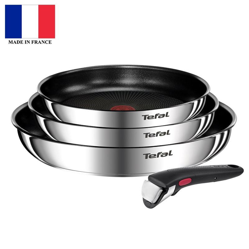 Tefal – Ingenio Emotion Induction Non-stick Stainless Steel 4pc