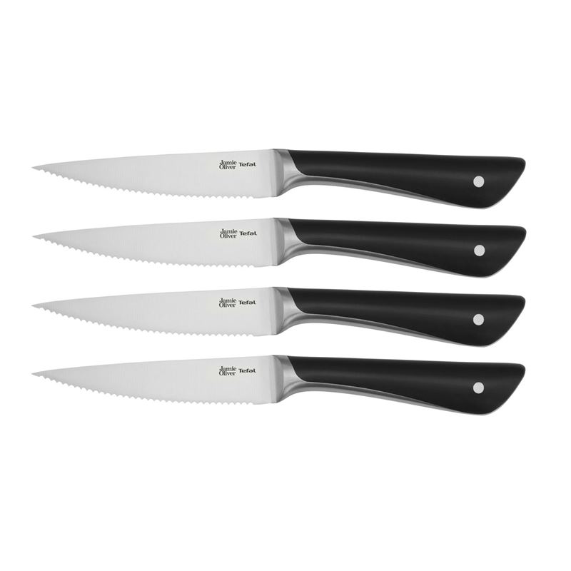 Jamie Oliver by Tefal – Stainless Steel Steak Knife 11cm Set of 4