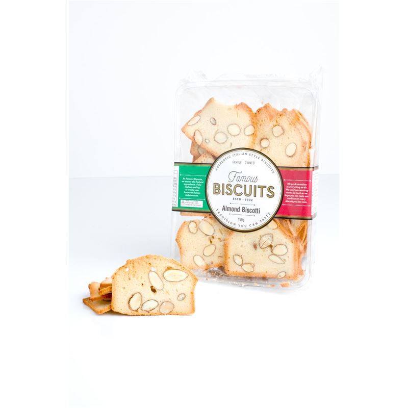 Famous Biscuits – Almonds Biscotti 150g (Made in Australia)