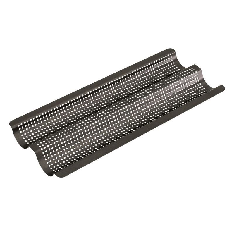 Bakemaster – Perfect Crust Non-Stick Baguette Tray 39x16cm