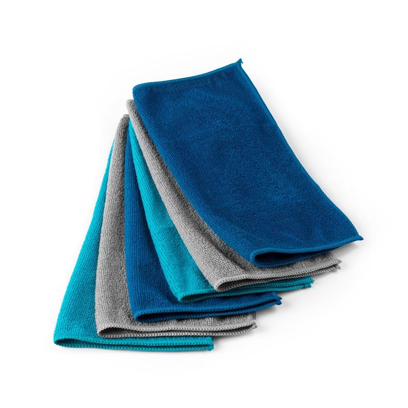 Beldray – Super Absorbent Anti-Bac Microfibre Cloths, Washable Pack of 6