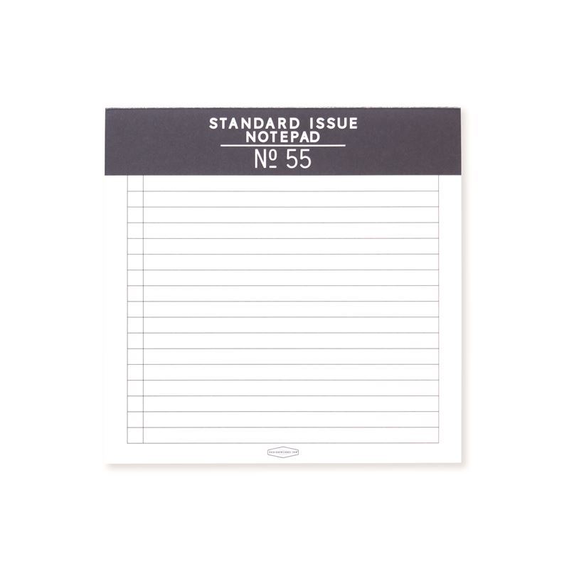 Designworks Ink – Standard Issue Note Pad No.55 Blue