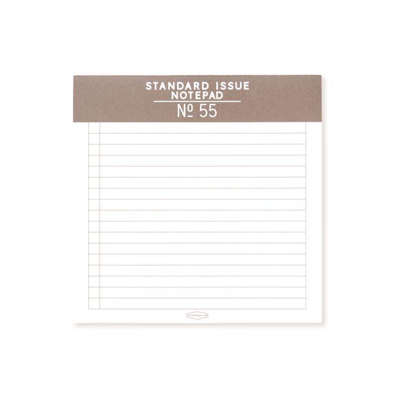 Designworks Ink – Standard Issue Note Pad No.55 Taupe