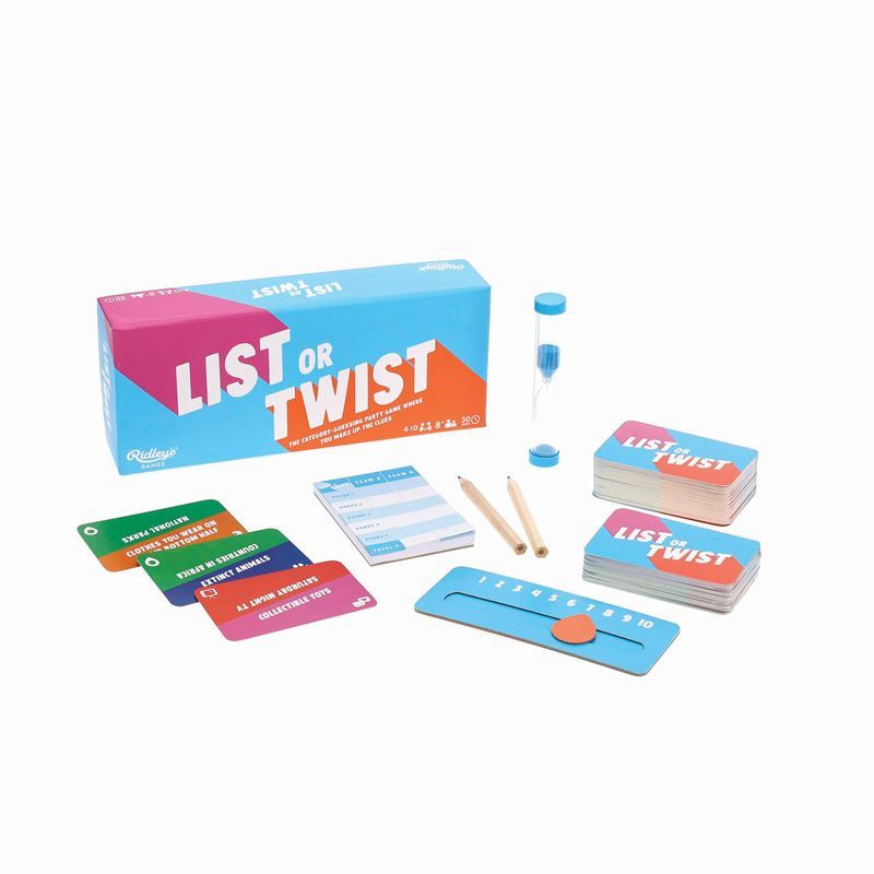 Ridley’s Games – List or Twist Game