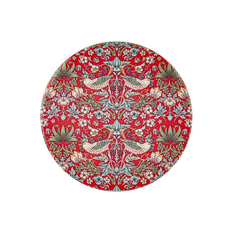 Heritage – Strawberry Thief 16cm Corkbacked Ceramic Round Trivet