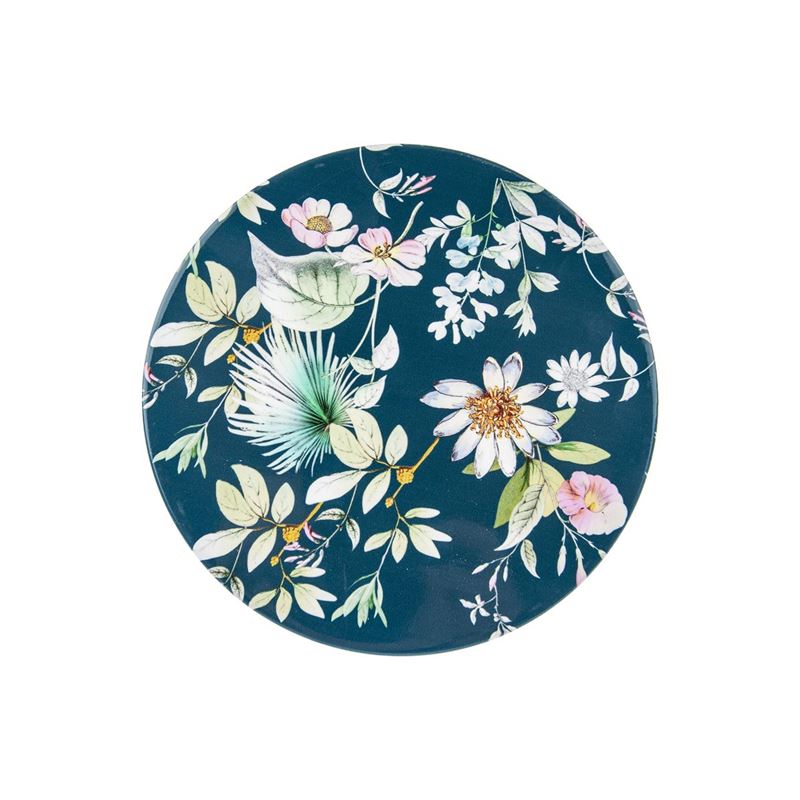 Heritage – Blue Daisy 16cm Corkbacked Ceramic Round Trivet